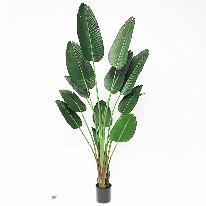 Bird Paradise Strelitzia - Plantes vertes artificielles décoratives Yu50 en