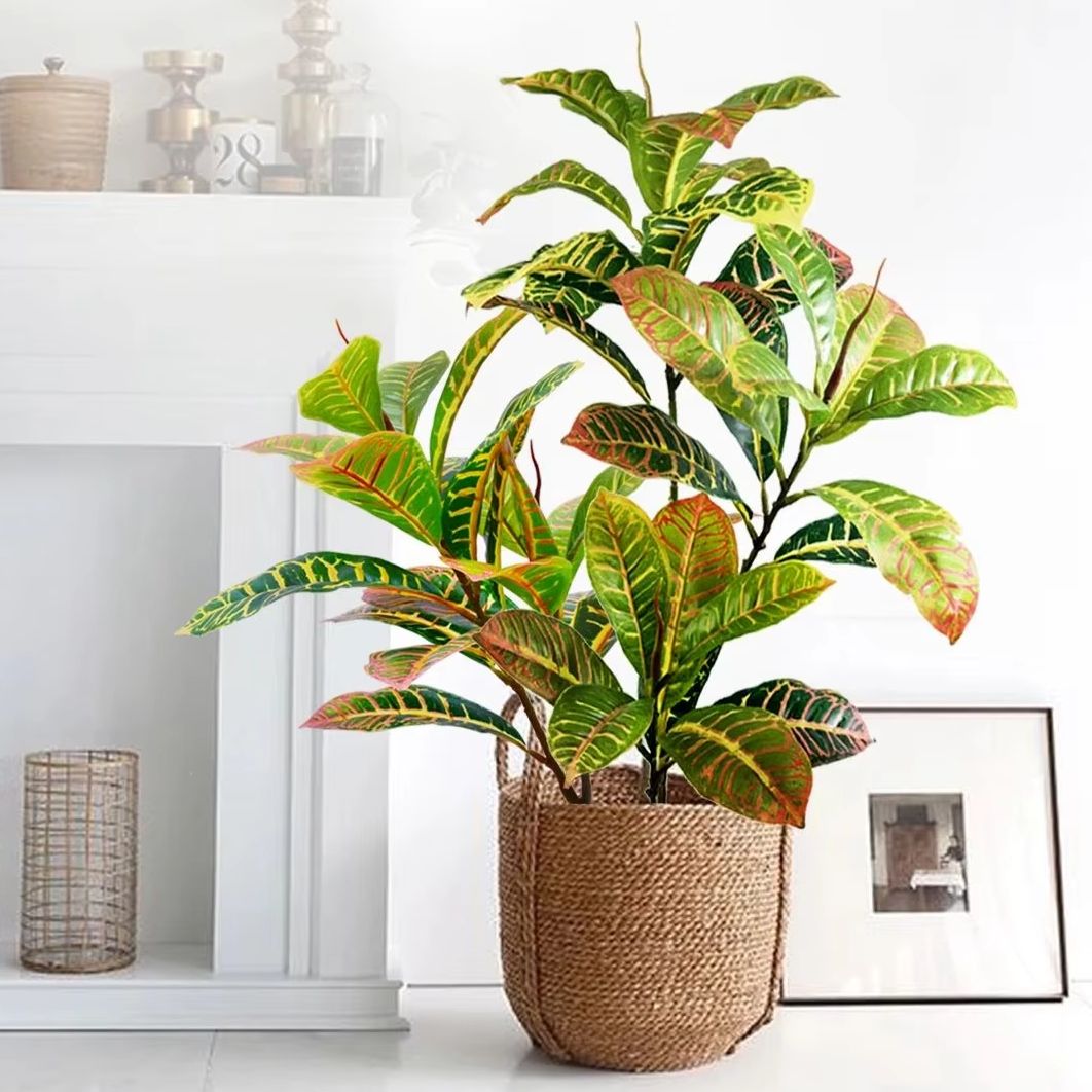 Dracaena Marginata - Plante artificielle 21-120cm, faux arbre Banyan,