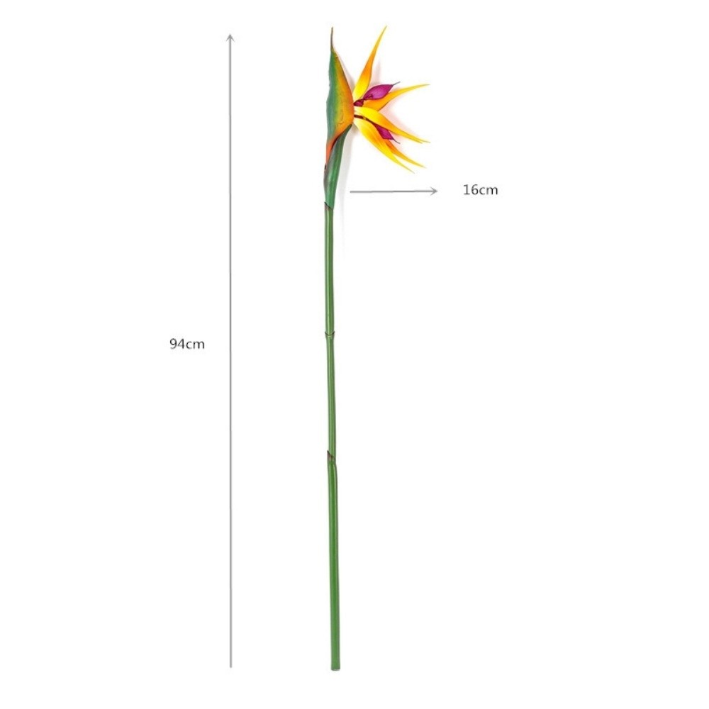 Bird Paradise Strelitzia - Nouvelles fleurs artificielles Strelitzia à longue