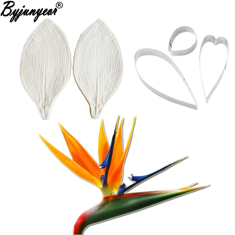 Bird Paradise Strelitzia - Grand moule en silicone en forme