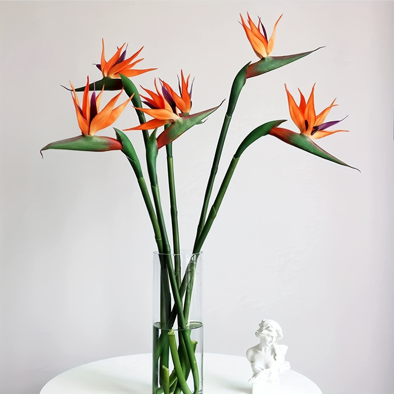 Bird Paradise Strelitzia - 3 fleurs artificielles d'oiseau de paradis