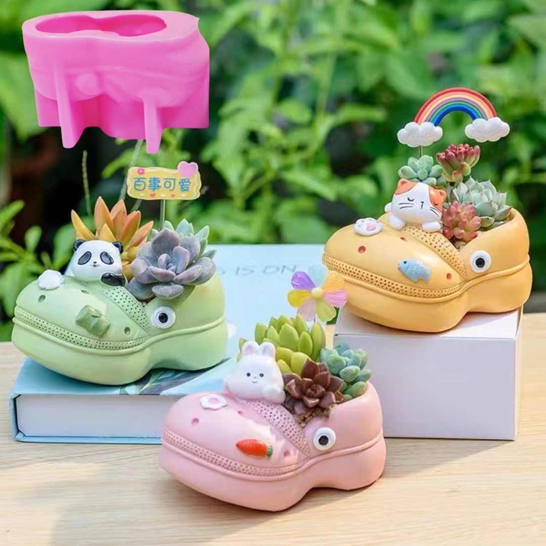 Pot de fleur de pantoufles d'a - Echeveria Succulent avis et prix
