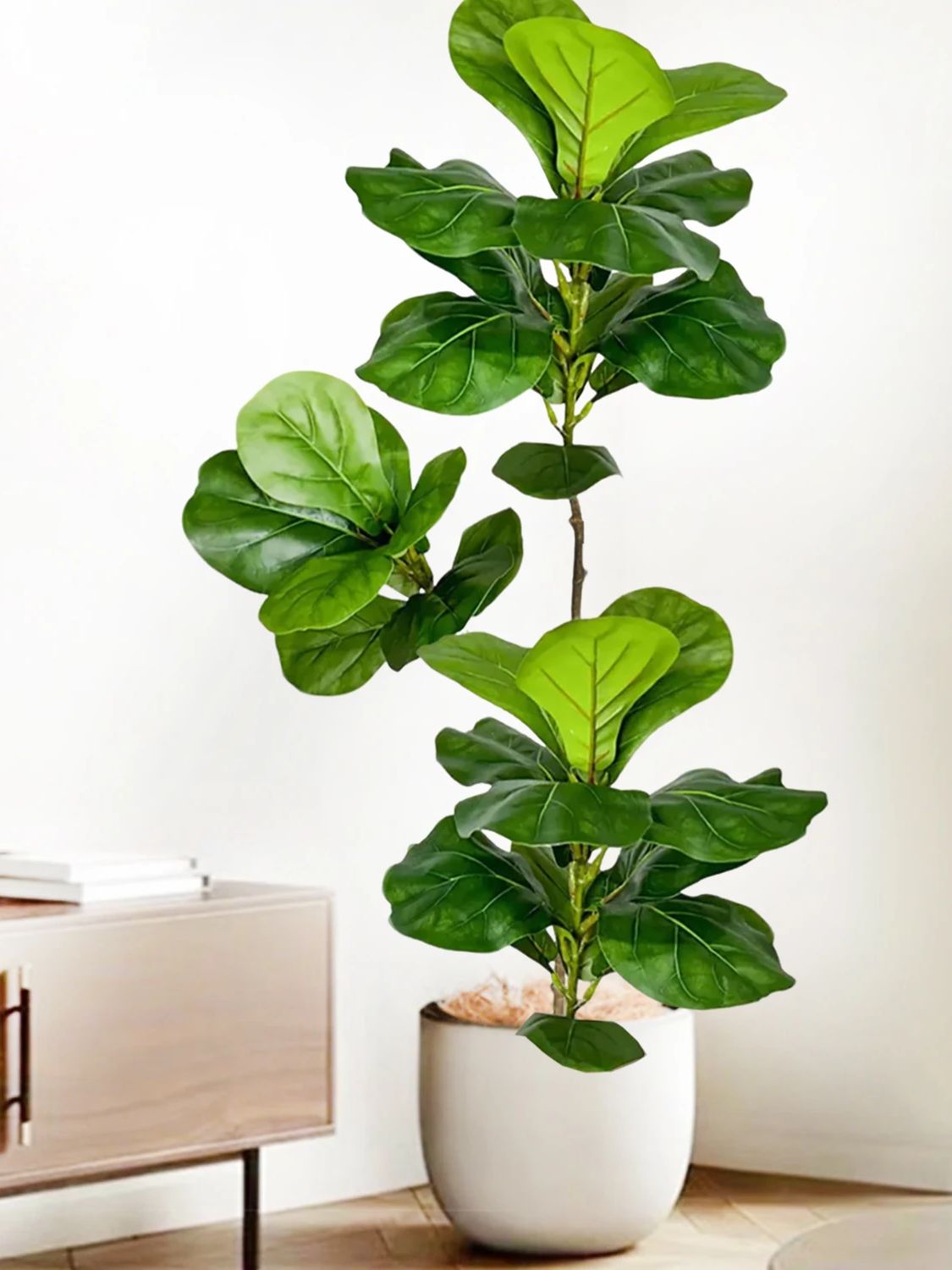 Ficus lyrata artificiel de 45- - Ficus Lyrata Tree avis et prix