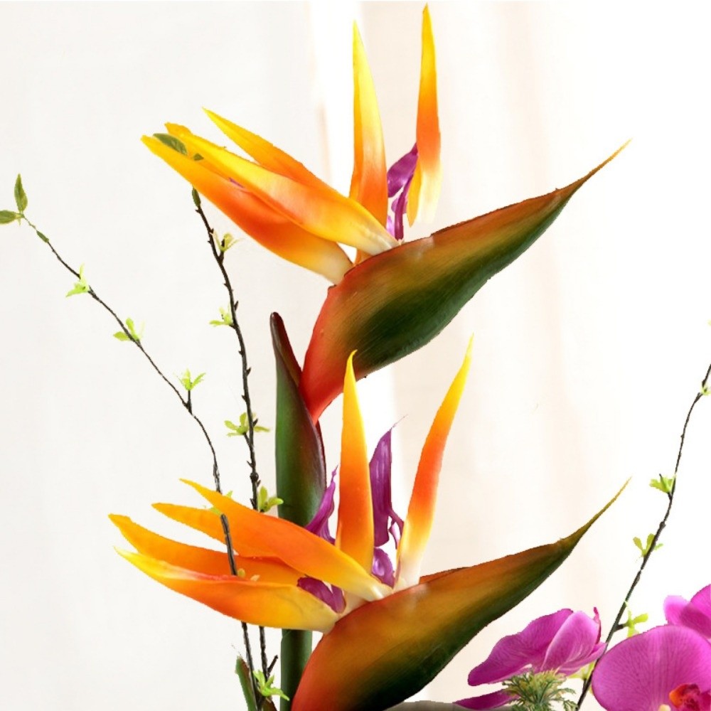 Nouvelles fleurs artificielles - Bird Paradise Strelitzia avis et prix