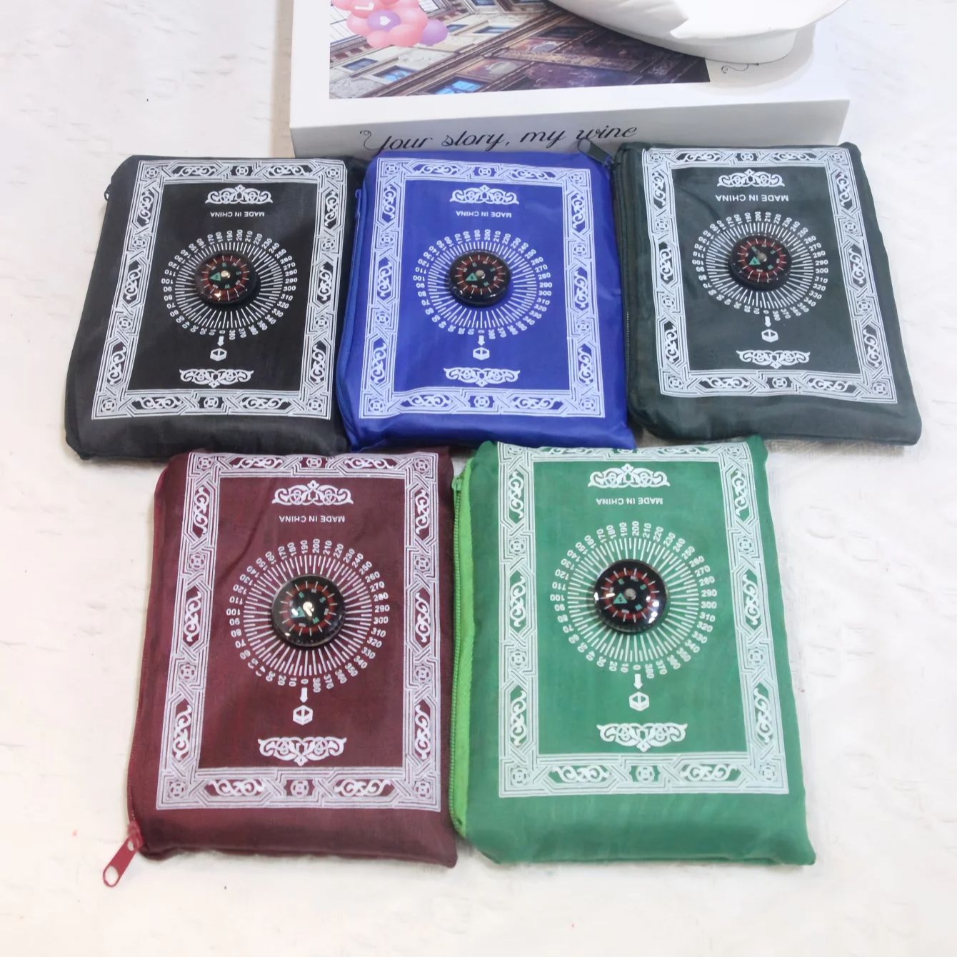 Tapis de prière portable avec  - Maranta Prayer Plant avis et prix