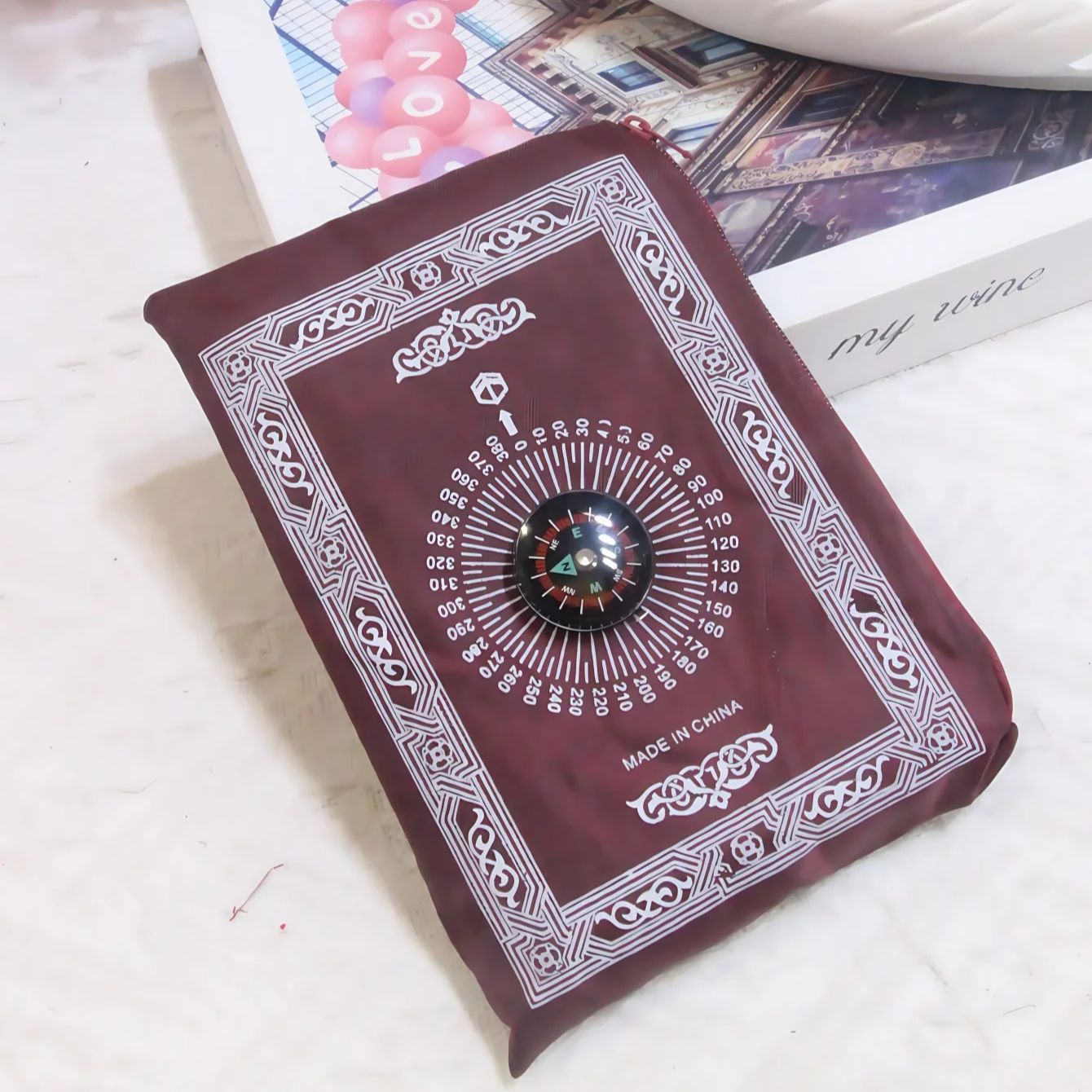 Tapis de prière portable avec  - Maranta Prayer Plant avis et prix
