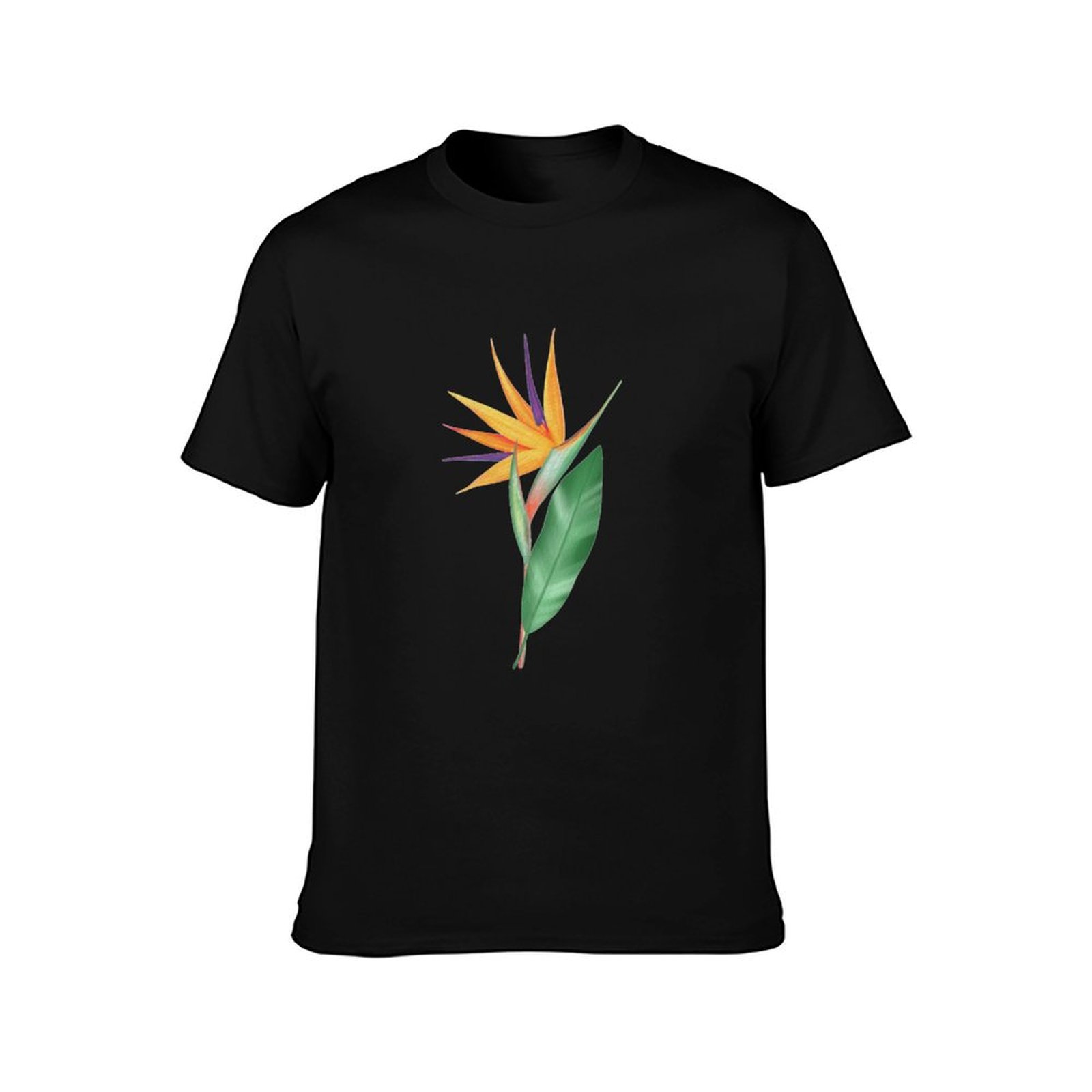 T-shirt à manches courtes déco - Bird Paradise Strelitzia avis et prix