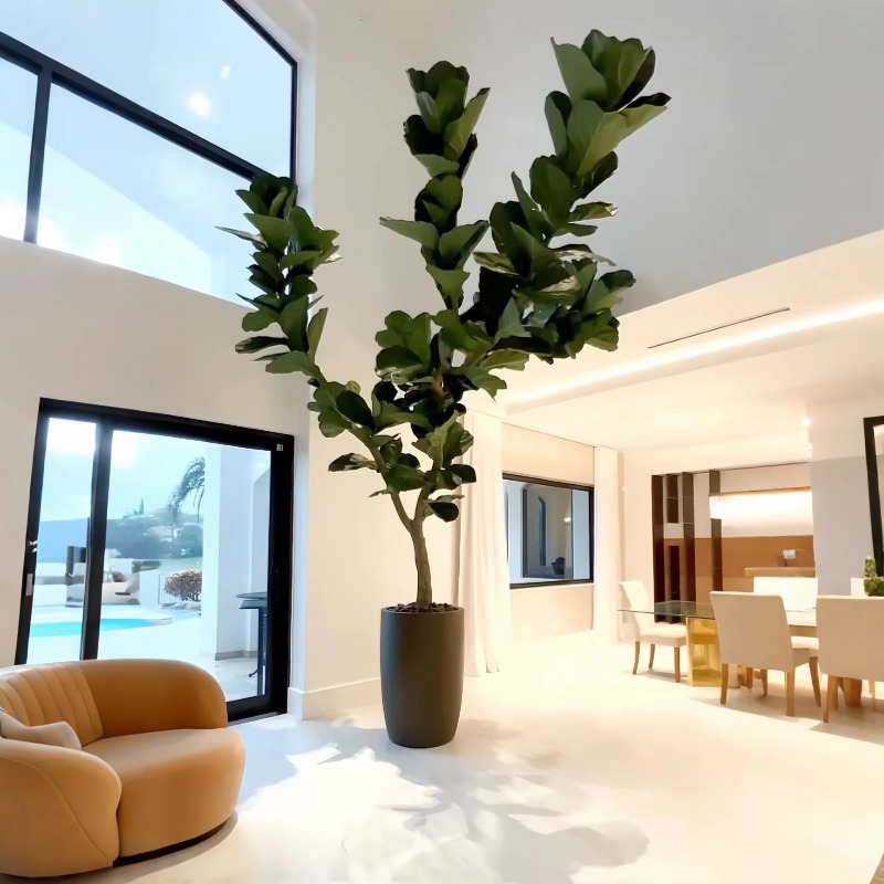 Plantes artificielles plante e - Ficus Lyrata Tree avis et prix