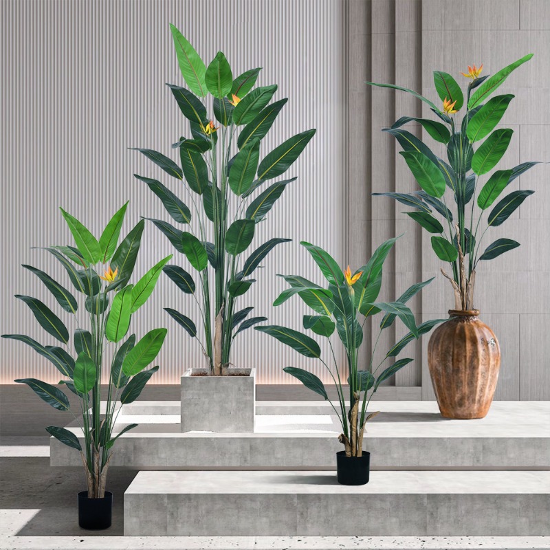 Grande plante artificielle réa - Bird Paradise Strelitzia avis et prix