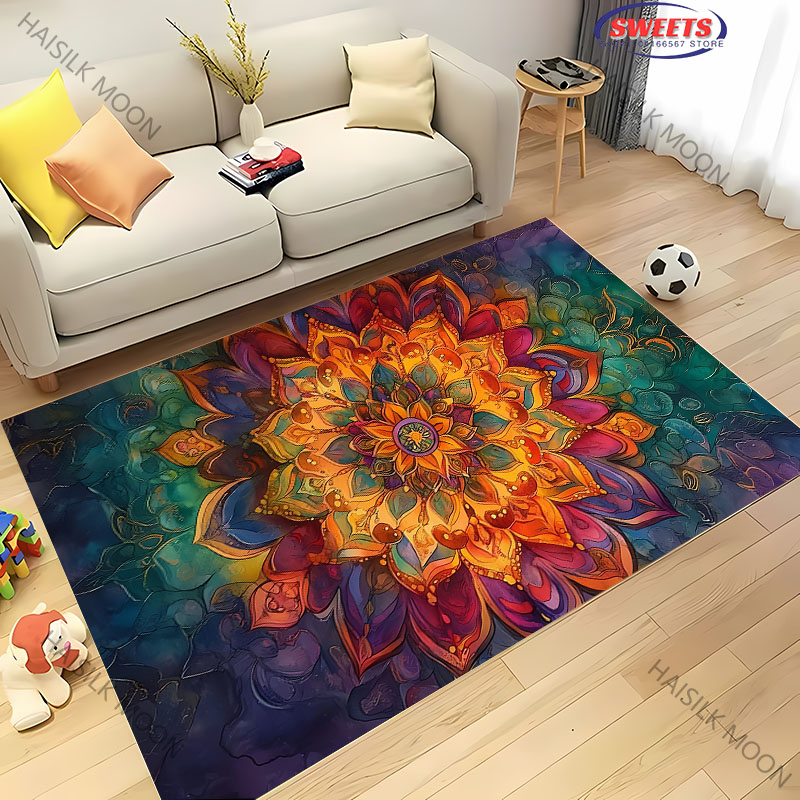 Tapis imprimé de fleurs de Man - Maranta Prayer Plant avis et prix