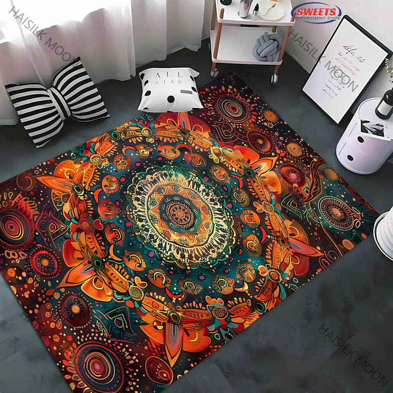 Tapis imprimé de fleurs de Man - Maranta Prayer Plant avis et prix