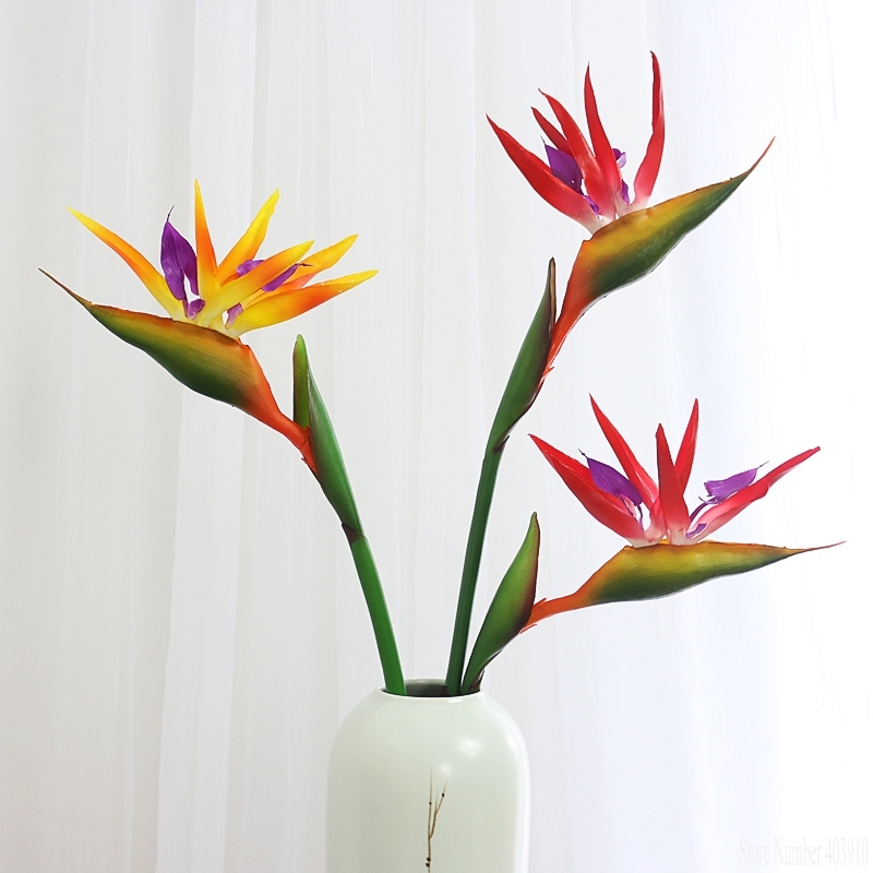 Arrangement floral artificiel  - Bird Paradise Strelitzia avis et prix