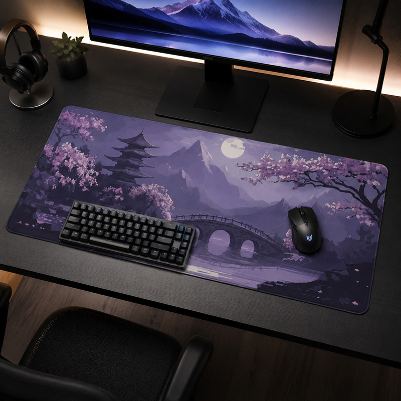 Tapis de souris Gamer Purple M - Tradescantia Purple avis et prix