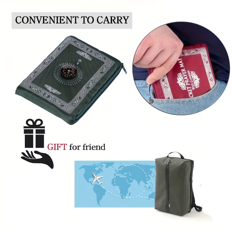 Tapis de prière portable imper - Maranta Prayer Plant avis et prix
