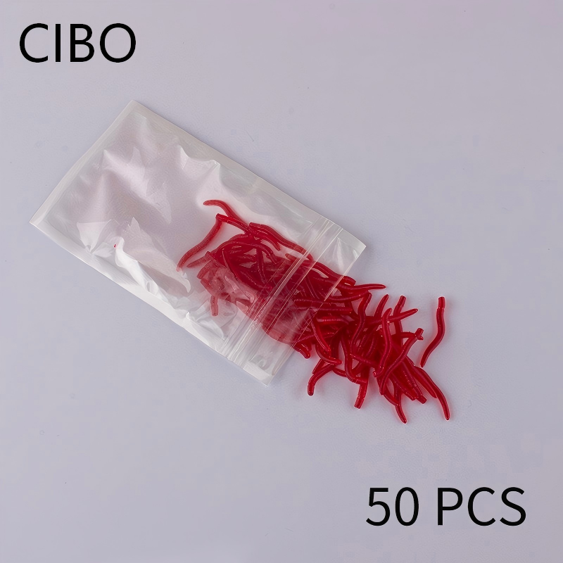 CIBO 50 leurres souples artifi - Aglaonema Red avis et prix