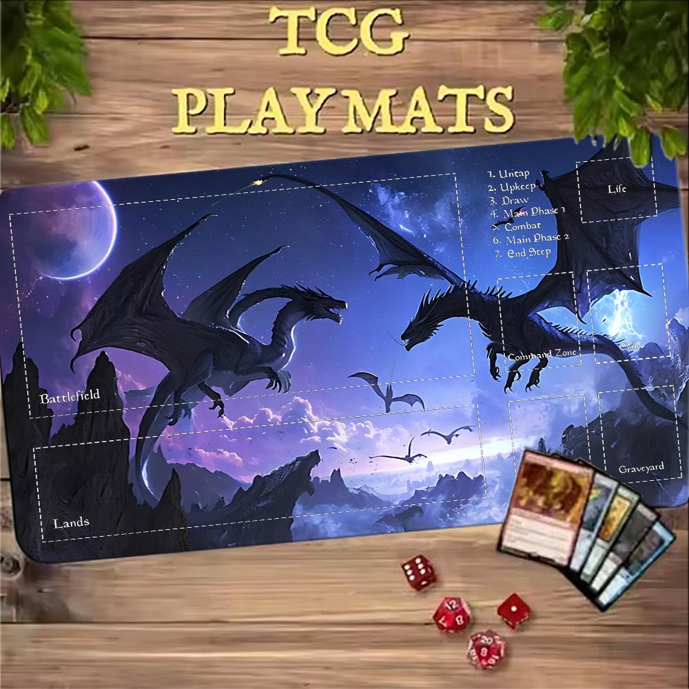Tapis de jeu Dragon squelette  - Tradescantia Purple avis et prix