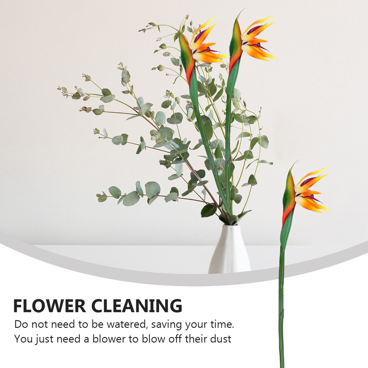 Plante artificielle Faux Oisea - Bird Paradise Strelitzia avis et prix