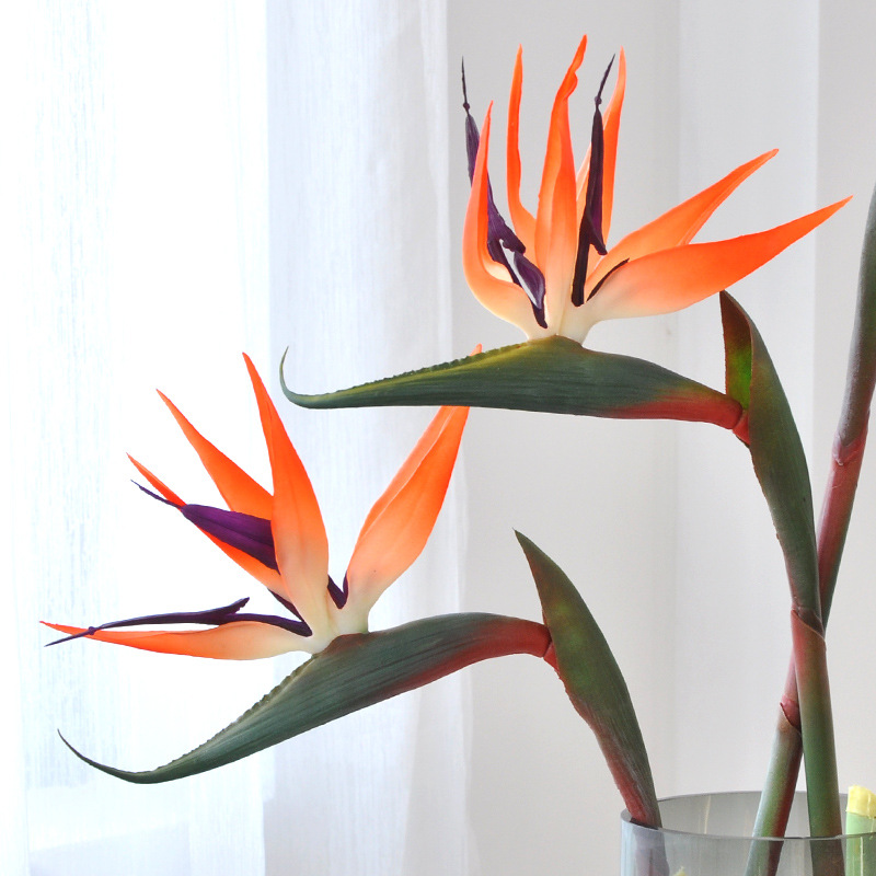 3 fleurs artificielles d'oisea - Bird Paradise Strelitzia avis et prix